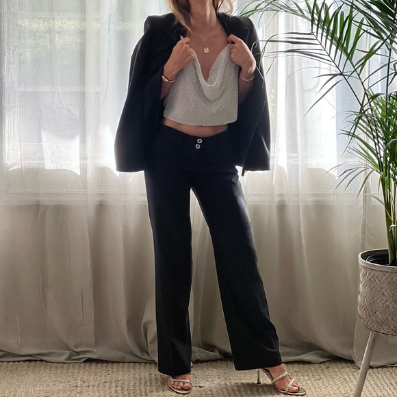 Dolce & Gabbana Black Slim 2 Piece Suit Set - Picture 7 of 16